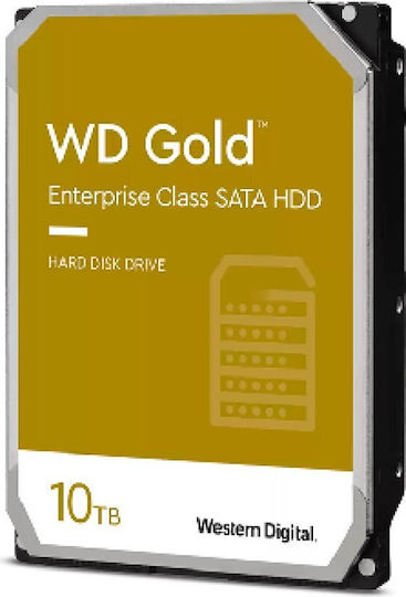 Western Digital Gold Enterprise Class 10TB HDD Hard Drive 3.5" SATA III 7200rpm with 512MB Cache for Server WD103KRYZ view 2