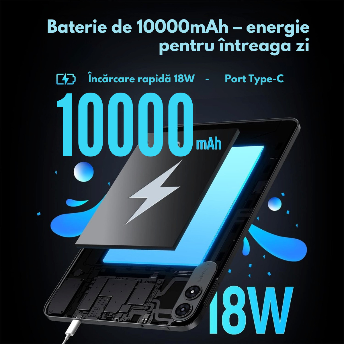 2-in-1 13.4" Tablet (6GB/256GB) Gray view 6