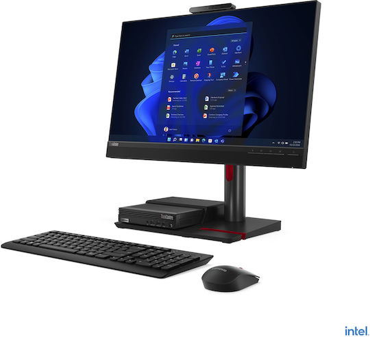 Lenovo ThinkCentre TIO Flex 24v IPS Monitor 23.8" FHD 1920x1080 view 2