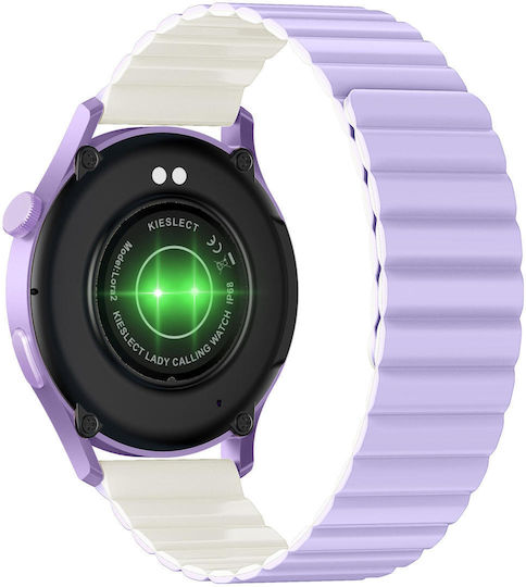 Kieslect Lora 2 Aluminium 41mm Smartwatch with Heart Rate Monitor (Purple) view 6
