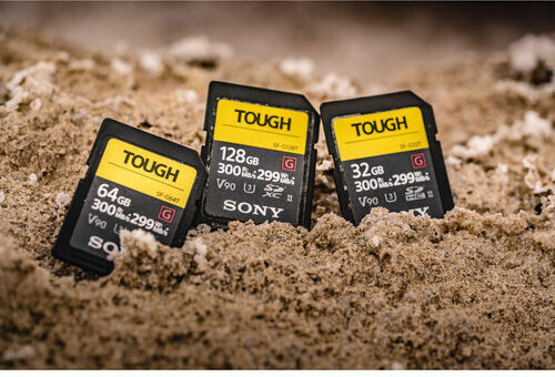 Sony Sf-g Tough SDXC 128GB U3 V90 UHS-II 300MB/s With Adapter view 6