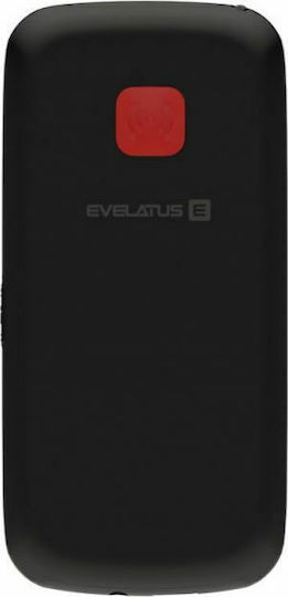 Evelatus Wave Dual SIM Mobile with Large Buttons Black view 4