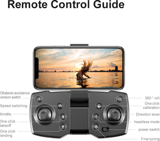 V88 Drone 2.4 GHz with Camera and Controller view 4