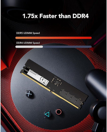 Lexar DDR5 with Module 1x32GB and Speed 5600 for Desktop LD5U32G56C46ST-BGS view 8