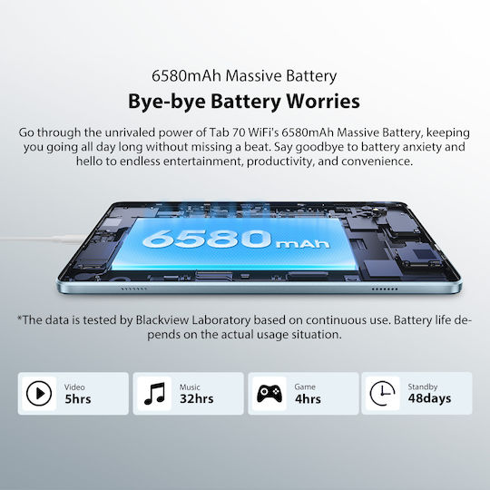 BlackView Tab 70 10.1" (4GB/64GB) Space Grey view 6