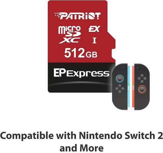 Patriot microSDXC 512GB Class 10 U3 view 4