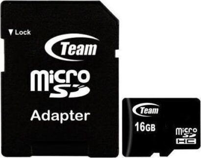TeamGroup microSDHC 16GB Class 4 Default Speed with Adapter view 2