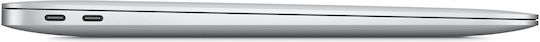 Apple MacBook Air 13.3" (2020) IPS QHD+ (M1/8GB/256GB SSD) Silver (GR Keyboard) view 5