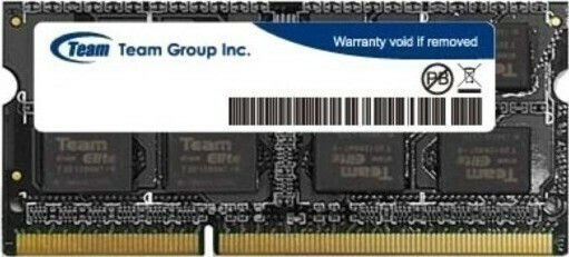 TeamGroup Elite DDR3L with Module 1x8GB and Speed 1600 for Laptop TED3L8G1600C11-S01