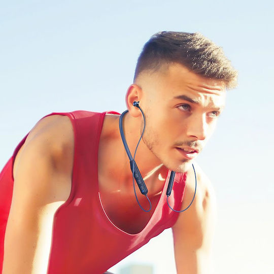 Hoco ES64 In-ear Bluetooth Handsfree Earphones Blue view 4