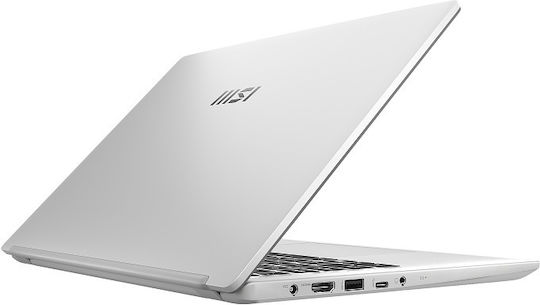 MSI Modern 14 C12M 14" FHD (i7-1255U/16GB/512GB SSD/W11 Home) Urban Silver (GR Keyboard) view 3
