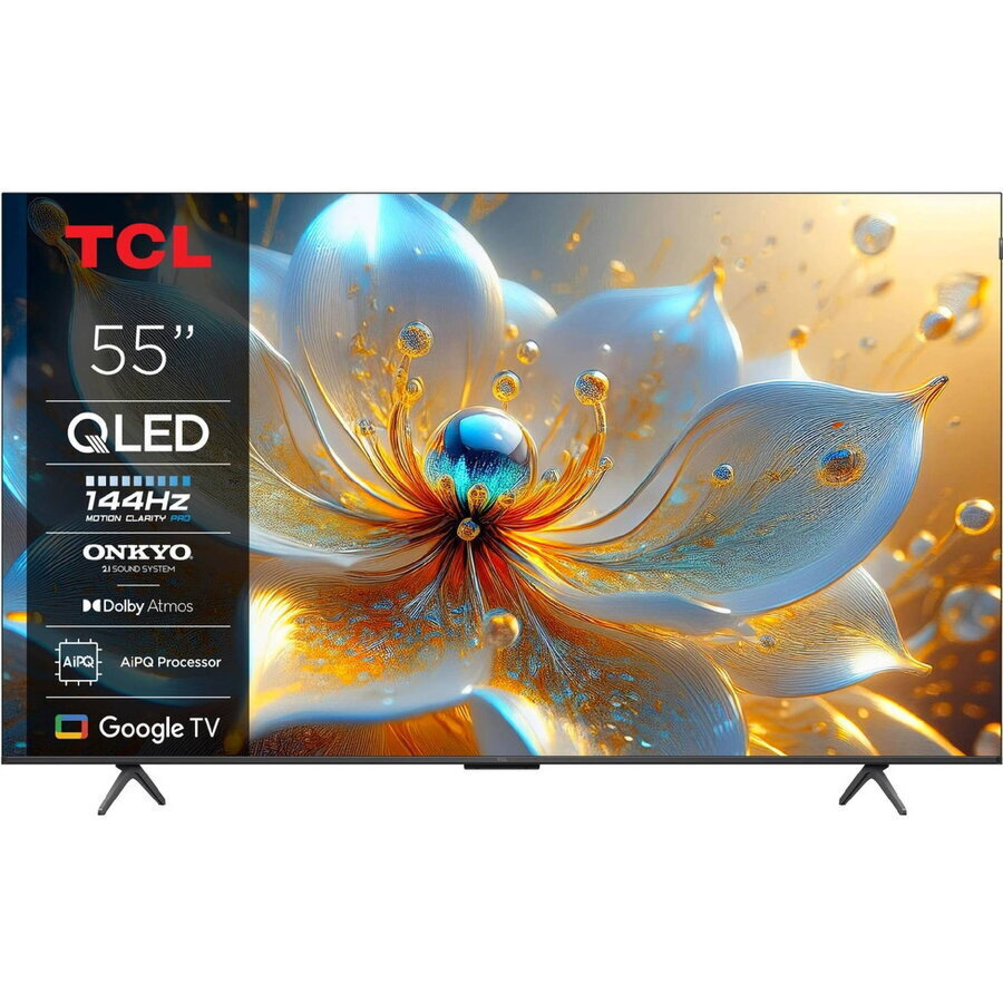 TCL Smart TV 55" 4K UHD QLED 55P81K HDR (2025) view 2