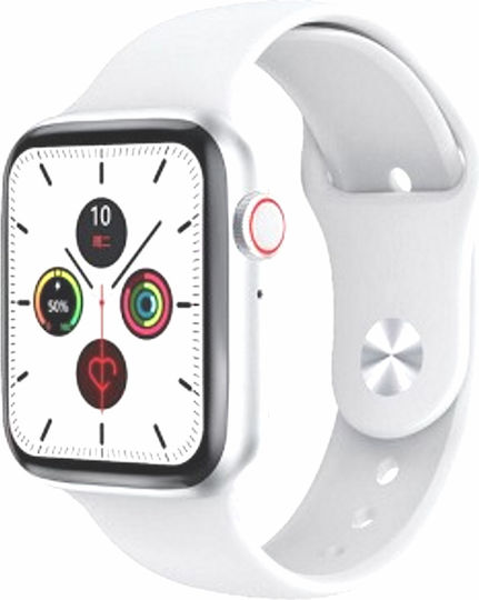 Smartwatch Pro F26 Edition Idealstore Touch Screen 1.75 Inch Hd Display Monitors Heart Rate Blood Pressure Distance Sleep Calories Burned Ip 68 Pedometer Color White view 1