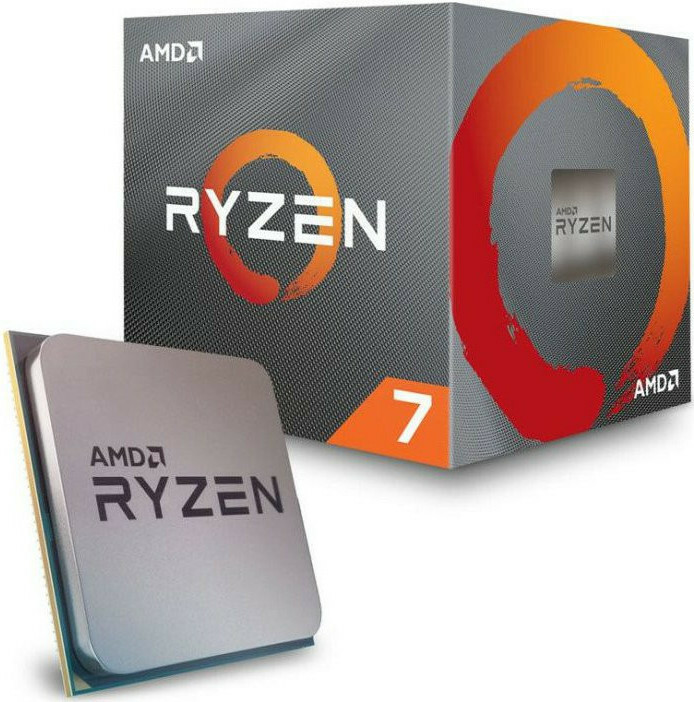 AMD Ryzen 7 3800X 3.9GHz Processor 8 Core for Socket AM4 in Box with Heatsink view 1