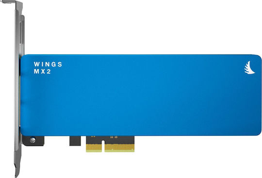 Angelbird Wings MX2 SSD 512GB PCIe Card with PCI Express 3.0 Communication Protocol and Heatsink WMX2-512GB view 2