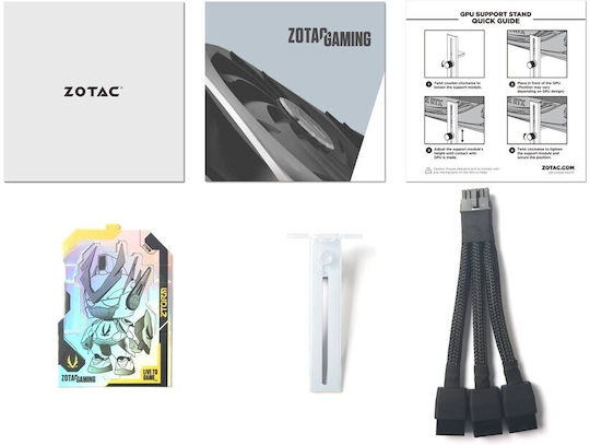 Zotac GeForce RTX 4070 Ti Super 16GB GDDR6 Trinity OC White Edition Graphics Card vista 5