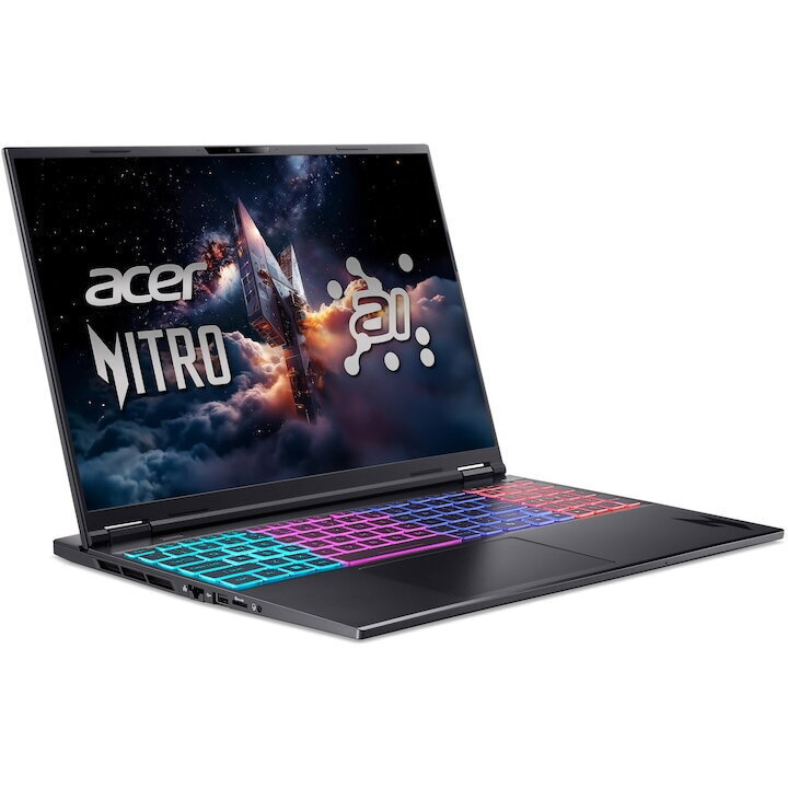 Acer Nitro 16 AI AN16S-61 -R7LG 16" IPS FHD+ 180Hz (Ryzen AI 300 Series-9 365/32GB/1TB SSD/GeForce RTX 5060/No OS) (International English Keyboard) vista 2