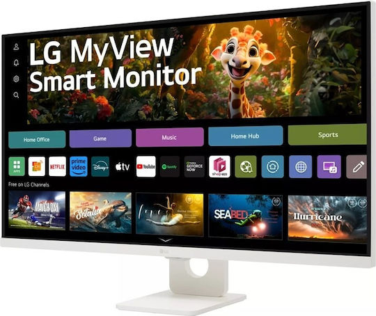 LG MyView 32SR73U VA HDR Smart Monitor 31.5" 4K 3840x2160 with Response Time 5ms GTG view 3