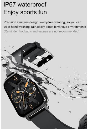 XO H80S Smartwatch with Heart Rate Monitor (Pink) view 8