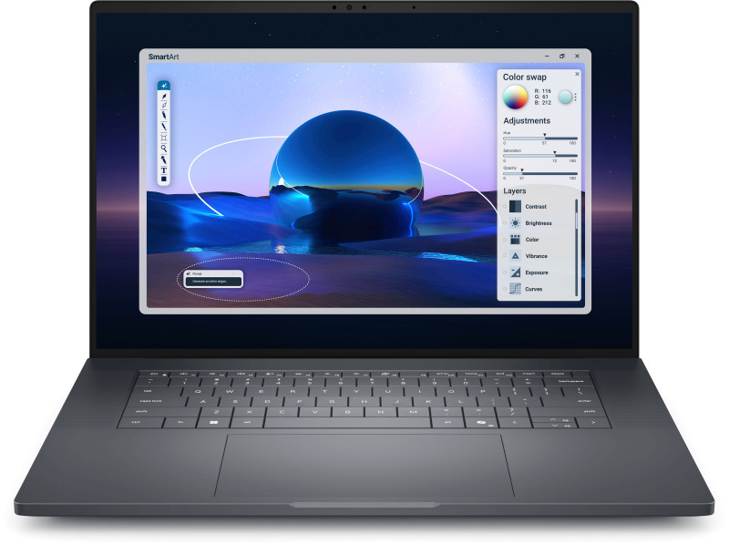 Dell Pro Max 16 Premium MA16250 16" IPS FHD+ 120Hz (Ultra 9-285H/64GB/1TB SSD/RTX PRO 2000 Blackwell/W11 Pro) (US Keyboard) view 1
