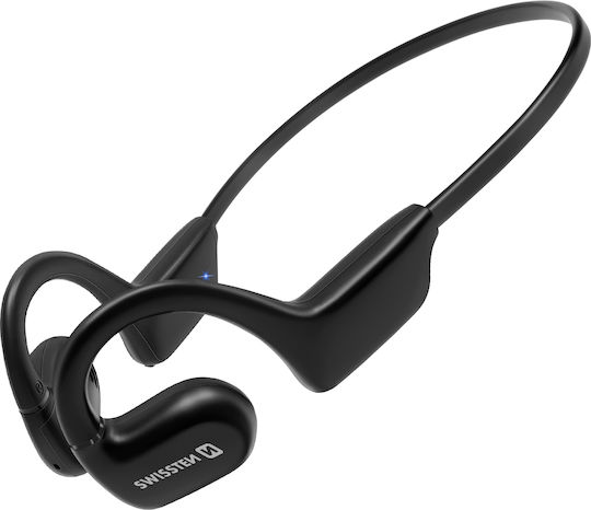 Swissten Gym Open Ear Bluetooth Handsfree Earphones with Sweat Resistance Black view 6
