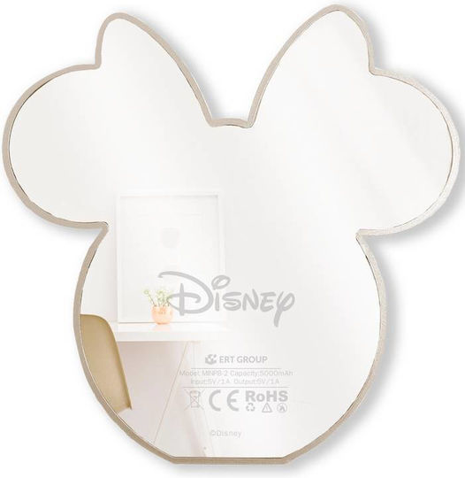 Disney Minnie Power Bank 2500mAh with USB-A Port vue 2