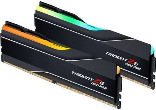 G.Skill Trident Z5 Neo RGB DDR5 32GB RAM with 2x16GB Modules and Speed 6000 for Desktop F5-6000J3636F16GX2-TZ5NR view 2