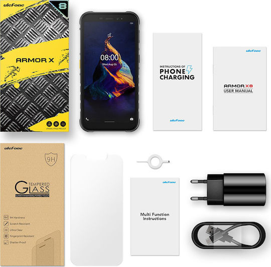 Ulefone Armor X8 Dual SIM (4GB/64GB) Resistant Smartphone Black view 7