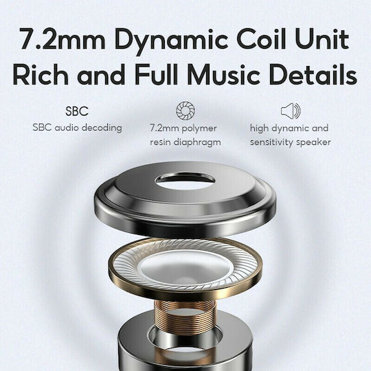 Haylou GT3 In-ear Bluetooth Handsfree Earphones with Sweat Resistance and Charging Case Black view 7
