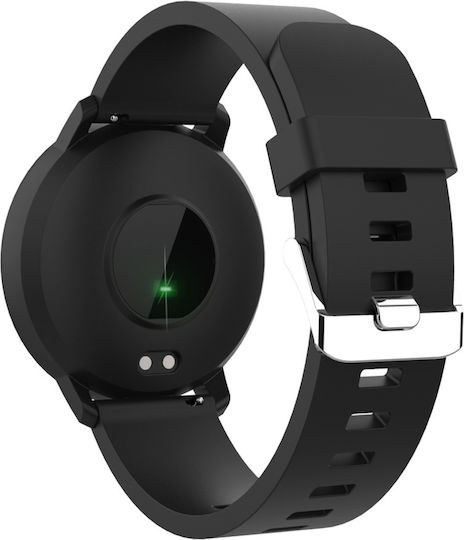 Canyon Lollypop SW-63 43mm Waterproof Smartwatch with Heart Rate Monitor (Black) view 4