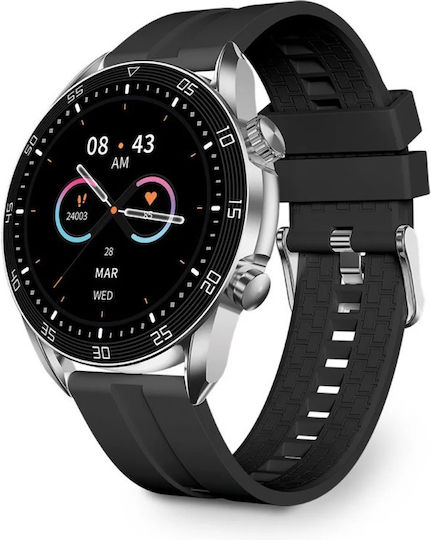 Fontastic Lema 610CH Smartwatch (Silver) view 1