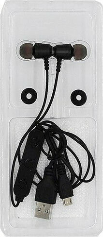 SQ-BT01 In-ear Bluetooth Handsfree Earphones Black view 1