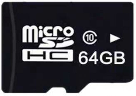 microSDHC 64GB Class 10 with Adapter view 2