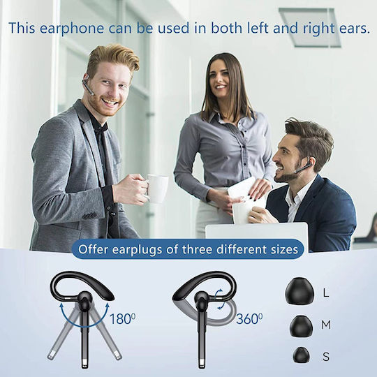 YYK-520 In-ear Bluetooth Handsfree Earphone Black view 6