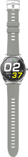 Kingwear KW35 Smartwatch with Heart Rate Monitor (Gray) view 4