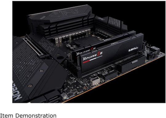 G.Skill Ripjaws S5 DDR5 48GB RAM with 2x24GB Modules and Speed 6000 for Desktop F5-6000J4048F24GX2-RS5K vue 4