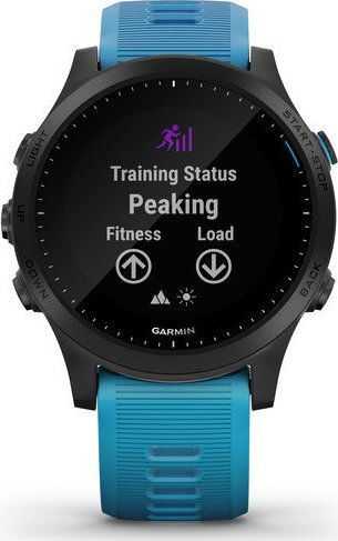 Garmin Forerunner 945 Stainless Steel 47mm Waterproof Smartwatch with Heart Rate Monitor (Blue) view 6
