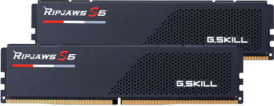 G.Skill Ripjaws S5 DDR5 32GB RAM with 2x16GB Modules for Desktop F5-5600J4040C16GX2-RS5K vue 2