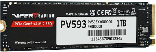 Patriot Viper PV593 SSD 1TB M.2 with PCI Express 5.0 Connection view 2