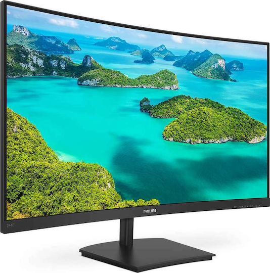 Philips E-Line 241E1SC VA Curved Monitor 23.6" FHD 1920x1080 with Response Time 4ms GTG view 2