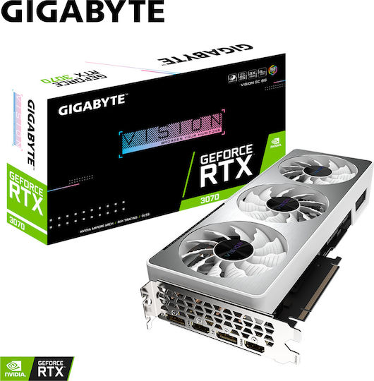 Gigabyte GeForce RTX 3070 8GB GDDR6 Vision OC Graphics Card view 9
