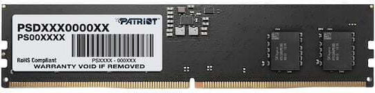 Patriot Signature DDR5 with Module 1x16GB and Speed 5600 for Laptop PSD516G560081S view 2