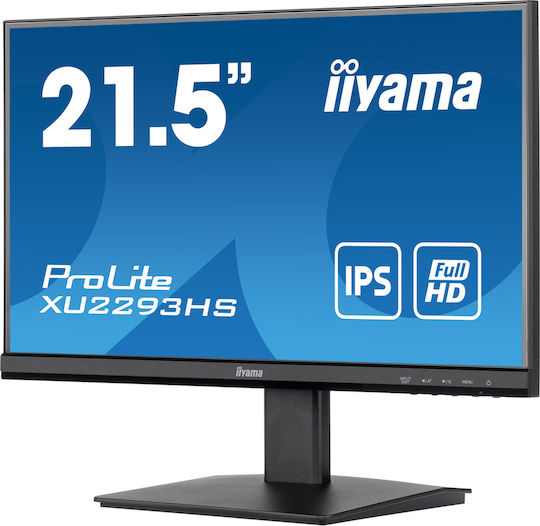 Iiyama ProLite XU2293HS-B5 IPS Monitor 21.5" FHD 1920x1080 with Response Time 3ms GTG view 4