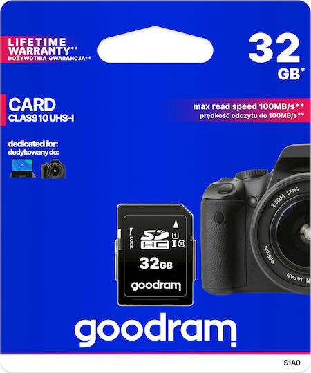 GoodRAM S1A0 SDHC 32GB Class 10 U1 V10 UHS-I view 3