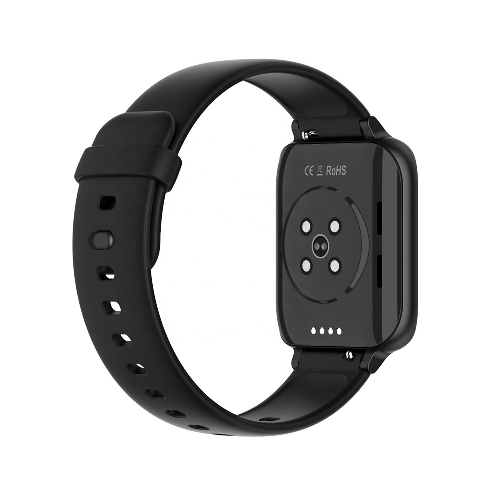 FiT Cloud Pro Aluminium Smartwatch with Heart Rate Monitor (Black) view 2