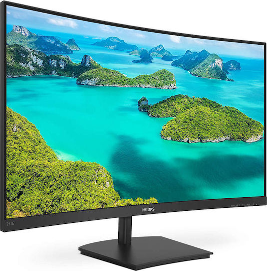 Philips 241E1SCA VA Curved Monitor 23.6" FHD 1920x1080 with Response Time 4ms GTG vue 2