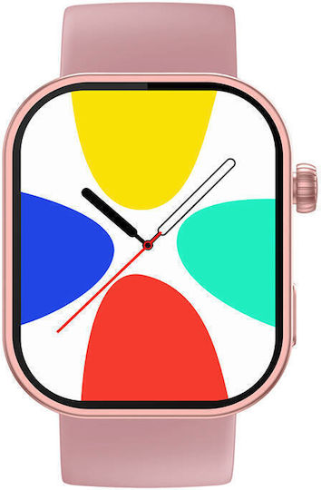 Zeblaze Btalk Plus Smartwatch with Heart Rate Monitor (Pink) view 4