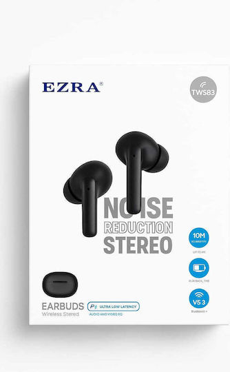 Ezra TWS83 In-ear Bluetooth Handsfree Headphones with Charging Case दृश्य 3