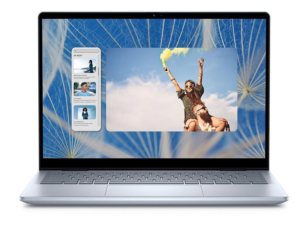 Dell Inspiron 7440 14" FHD+ Touchscreen (Core 5-120U/16GB/512GB SSD/W11 Home) Ice Blue (US Keyboard) view 7