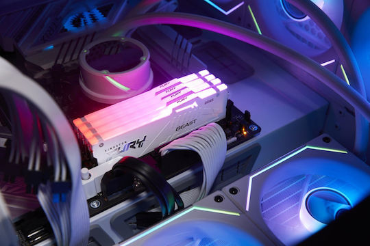 Kingston Fury Beast RGB DDR5 with Module 1x32GB and Speed 6000 for Desktop KF560C36BWEA-32 view 7